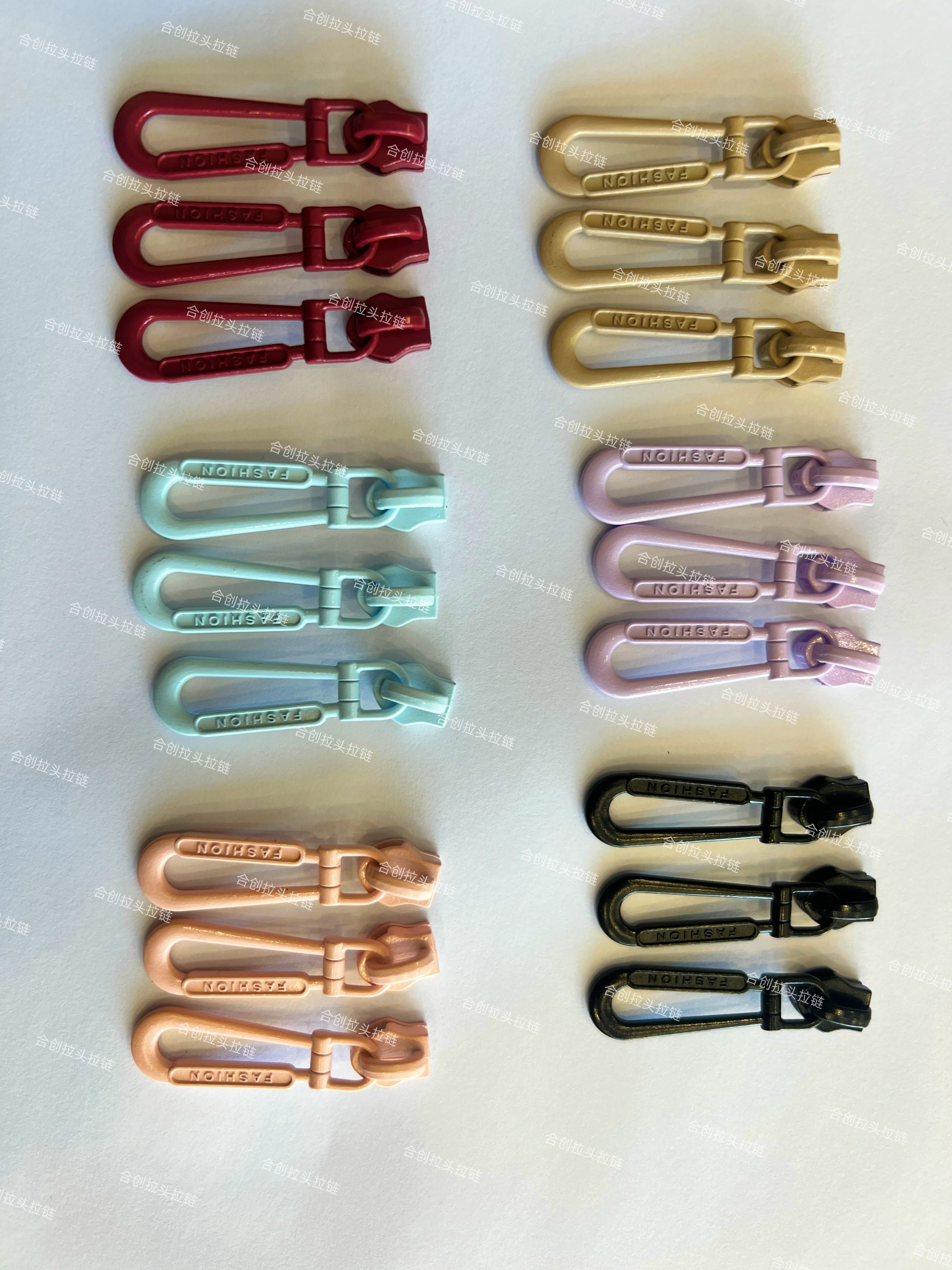 合创拉头拉链&004